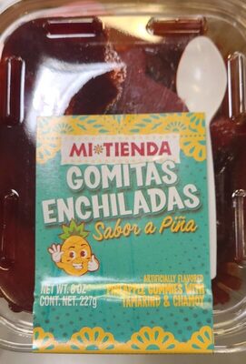 Gomitas Enchiladas Pineapple Gummies With Tamarind & Chamoy, Gomitas Enchiladas