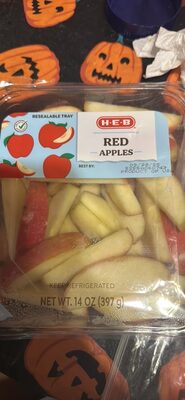 Red Sliced Apples, Red