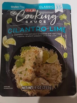 Cilantro Lime Cooking Sauce, Cilantro Lime