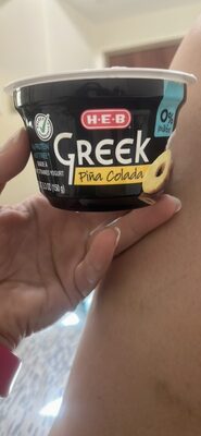 Pina Colada Greek Nonfat Strained Yogurt, Pina Colada