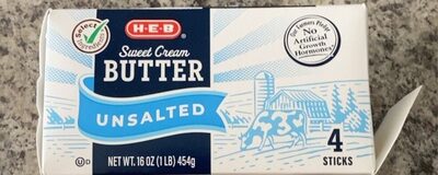 Unsalted Sweet Cream Butter, Unsalted
