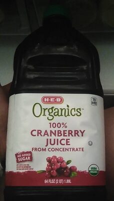 Cranberry 100% Juice, Cranberry