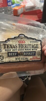 Beef Brisket Texas Heritage Hot Dogs, Beef Brisket