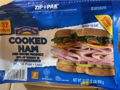 96% Fat Free Cooked Ham And Water Product