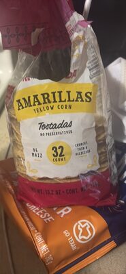 Amarillas Yellow Corn Tostadas, Amarillas Yellow Corn