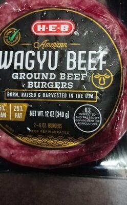 Wagyu Beef Ground Burgers, Wagyu Beef