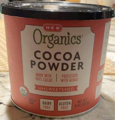Unsweetened Cocoa Powder, Unsweetened