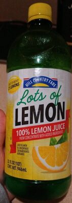 Lemon Juice, Lemon