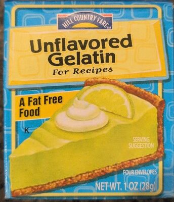 Unflavored Gelatin, Unflavored