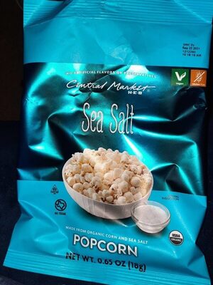 Sea Salt Popcorn, Sea Salt