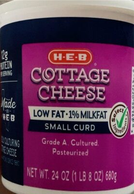 1% Low Fat Small Curd Cottage Cheese