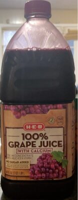Grape 100% Juice With Calcium, Grape