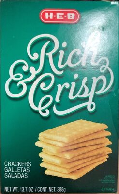 Rich & Crisp Crackers, Rich & Crisp