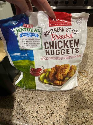 Southern Style Breaded Chicken Nuggets, Southern Style