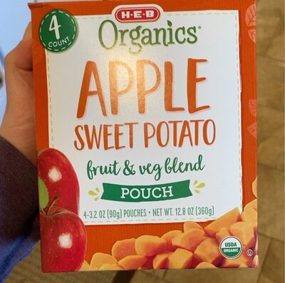 Apple Sweet Potato Fruit & Veg Blend Pouch, Apple Sweet Potato