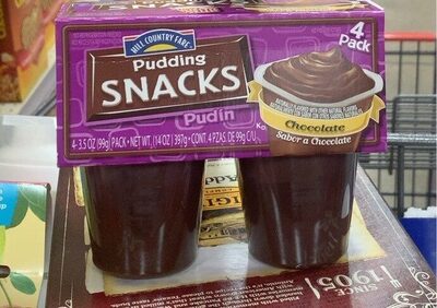Chocolate Pudding Snacks, Chocolate
