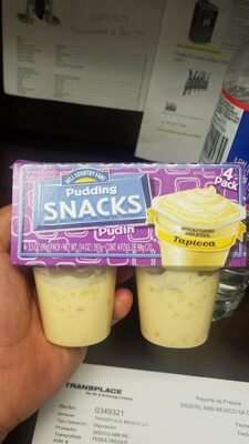Tapioca Pudding Snacks, Tapioca