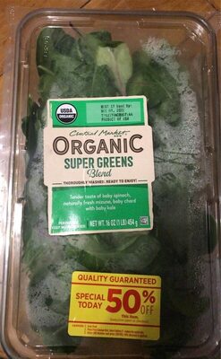 Super Greens Organic Blend, Super Greens