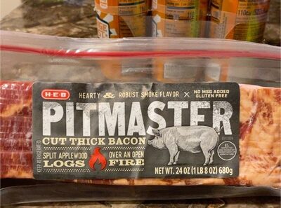 Pitmaster Thick Cut Bacon, Pitmaster
