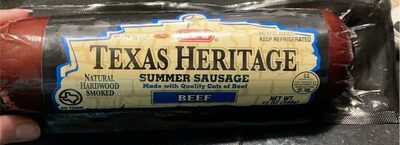 Beef Texas Heritage Summer Sausage, Beef
