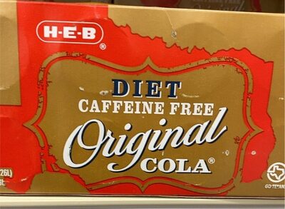 Diet Caffeine Free Original Cola, Original