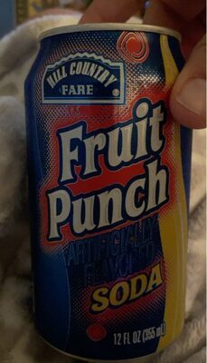 Fruit Punch Soda, Fruit Punch