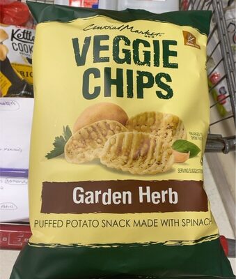 Garden Herb Veggie Chips, Garden Herb