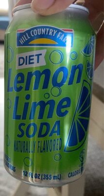 Lemon Lime Diet Soda, Lemon Lime