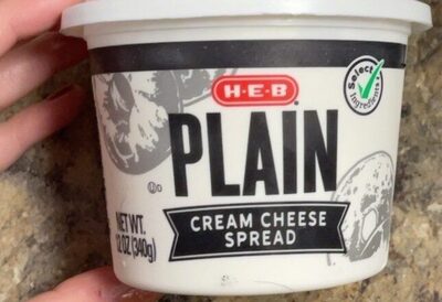 Plain Cream Cheese Spread, Plain