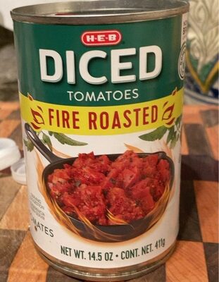 Fire Roasted Diced Tomatoes, Fire Roasted