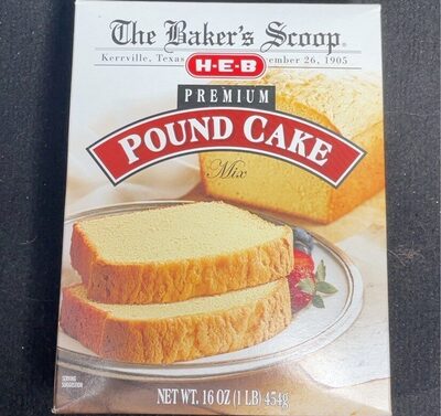 Pound Cake Mix, Pound Cake
