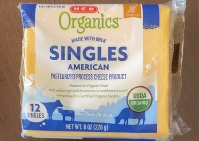 American Pasteurized Process Cheese Product Singles, American