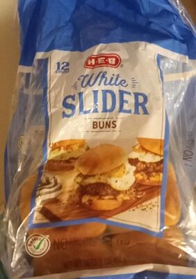 White Slider Buns, White