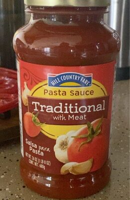 Traditional With Meat Pasta Sauce, Traditional
