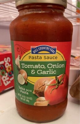 Tomato, Onion & Garlic Pasta Sauce, Tomato, Onion & Garlic