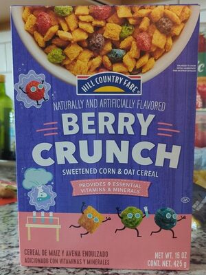Berry Crunch Sweetened Corn & Oat Cereal, Berry Crunch