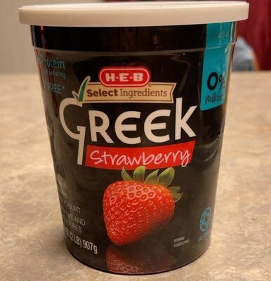 Strawberry Greek Nonfat Strained Yogurt, Strawberry