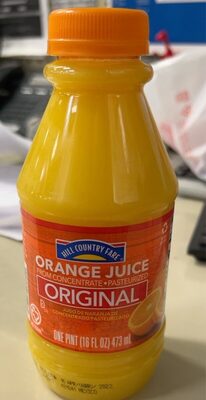 Original Orange Juice, Original Orange