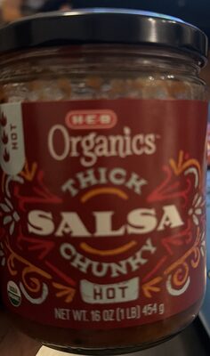 Hot Thick Chunky Salsa, Hot Thick Chunky