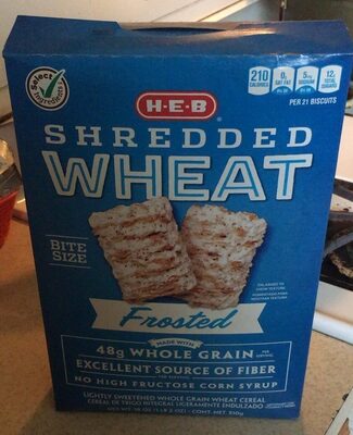Frosted Shredded Wheat Lightly Sweetened Whole Grain Wheat Cereal, Frosted Shredded Wheat