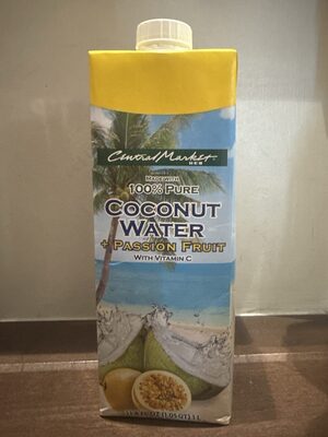Coconut Water + Passion Fruit