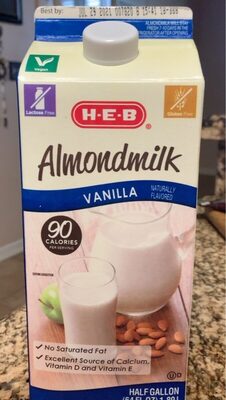 Vanilla Almondmilk, Vanilla