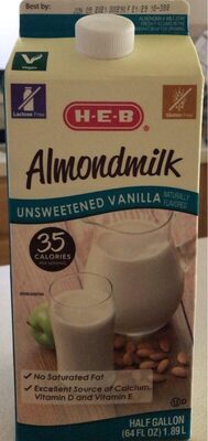 Unsweetened Vanilla Almondmilk, Unsweetened Vanilla