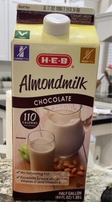 Chocolate Almondmilk, Chocolate