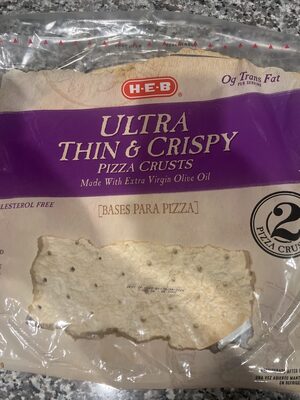 Ultra Thin & Crispy Pizza Crusts, Ultra Thin & Crispy
