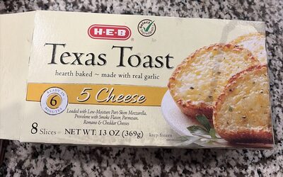 5 Cheese Texas Toast, 5 Cheese