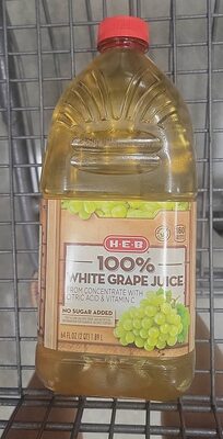 White Grape 100% Juice, White Grape