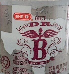 Dr. B Diet Soda, Dr. B