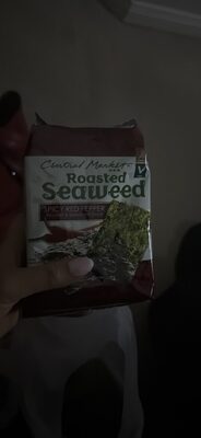 Spicy Red Pepper Roasted Seaweed & Seasoned Snack, Spicy Red Pepper