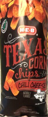 Chili Cheese Texas Corn Chips, Chili Cheese